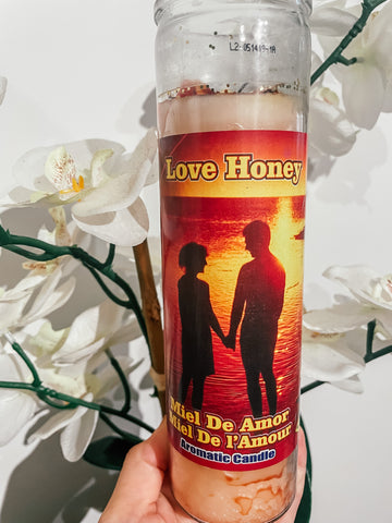 Honey of love candle  ❤️