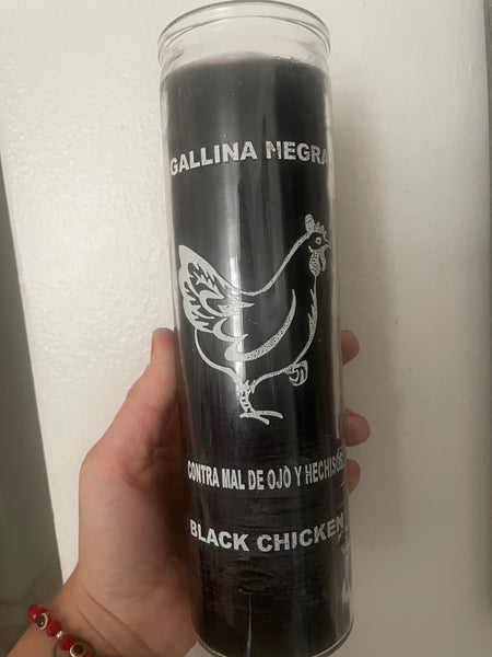 Black chicken candle