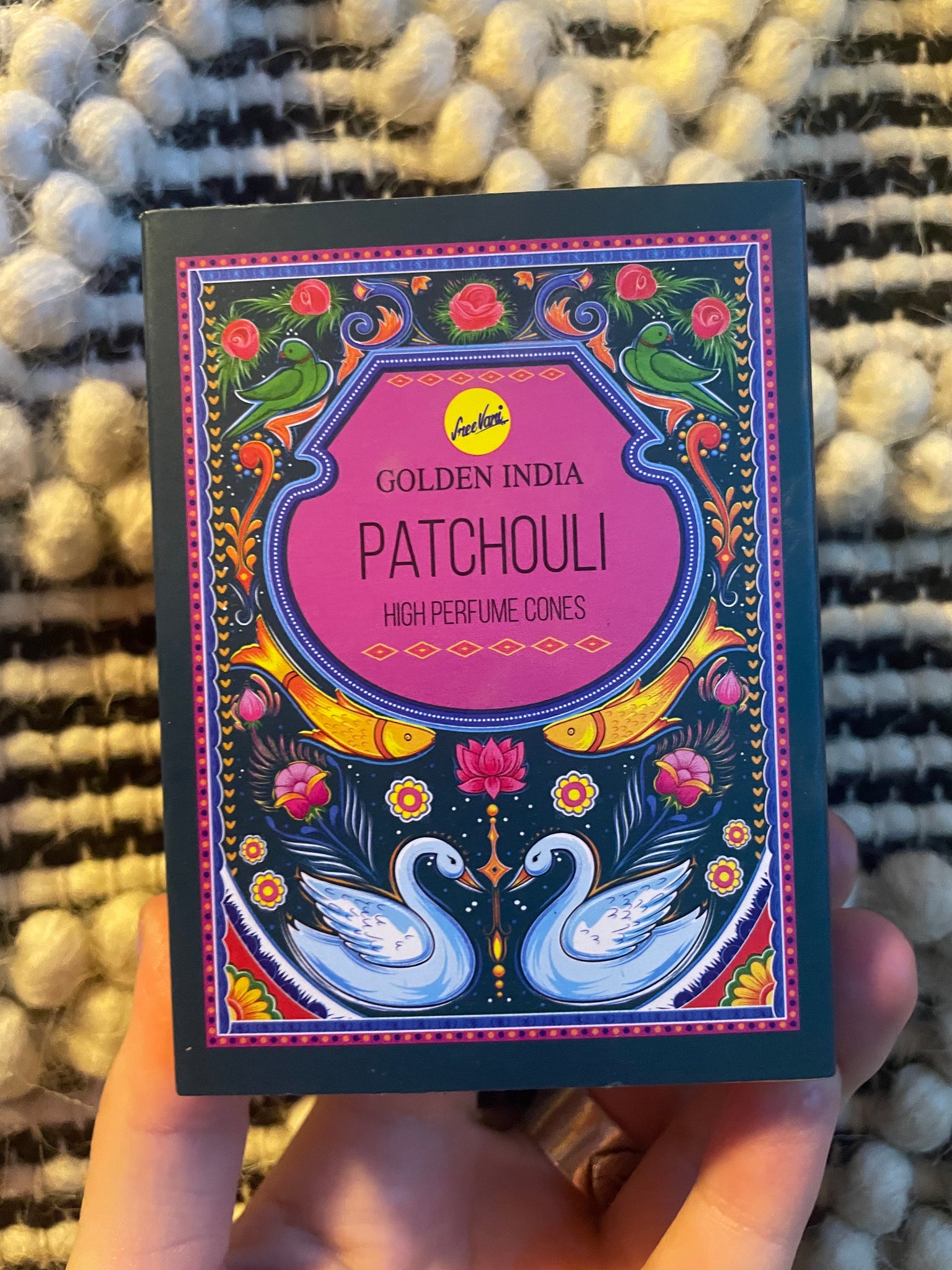 Patcholli incense cones